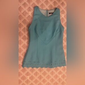 Vintage visage royal baby blue tank top size 8